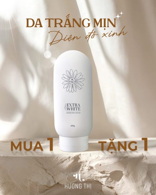 KEM DƯỠNG TRẮNG DA TOÀN THÂN - Extra White - Hình ảnh 4